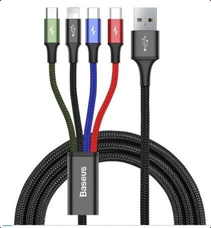 Baseus CA1T4-B01 USB charge cable