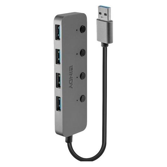 Lindy USB 3.0 Gigabit Ethernet Converter (USB, USB 3.0, USB 3.1 Gen 1, RJ45 Gigabit Ethernet (1x)) (43298)
