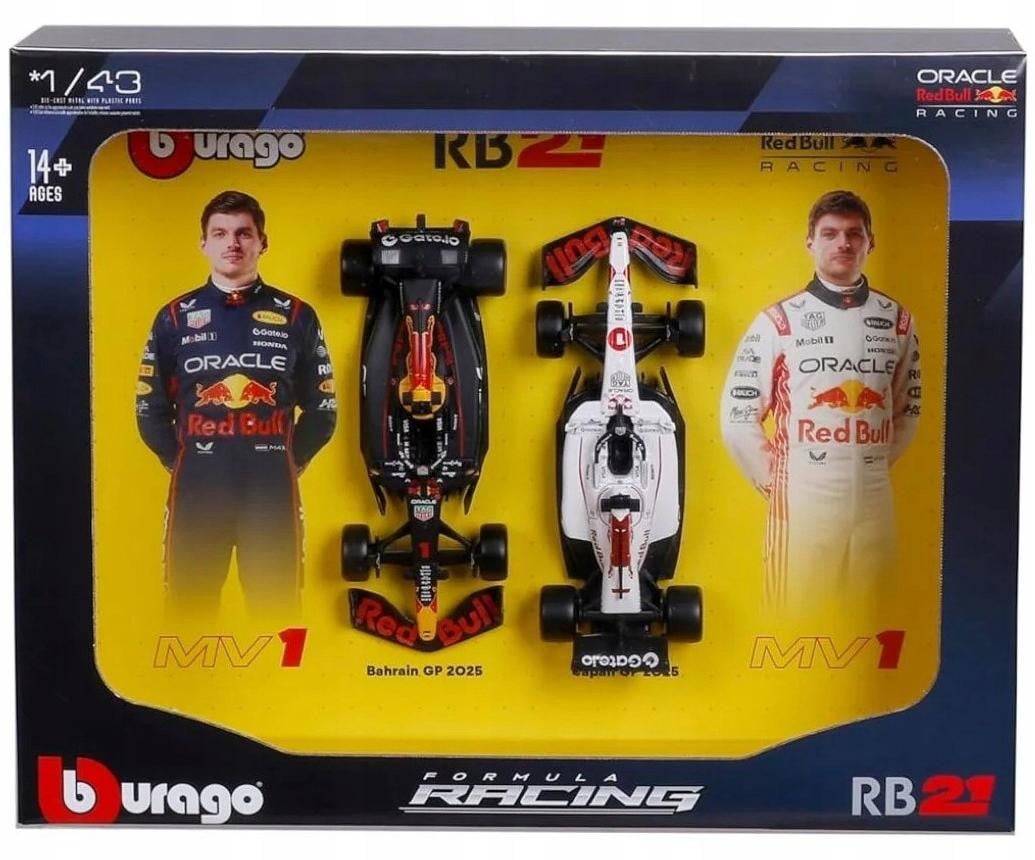 Bburago F1 Red Bull Racing RB21 Verstappen 2025 schaalmodel 1:43
