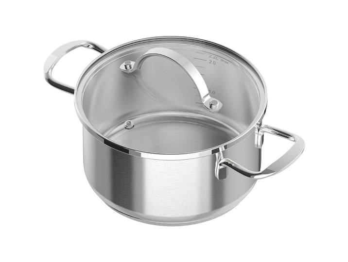 Kasserolle Pentola Edelstahl Edelstahl D 18 cm