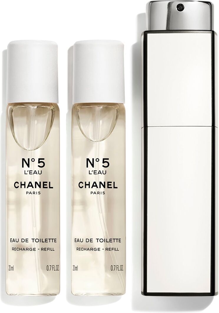 Chanel L'Eau Vaporizador para el Bolso.  (3X20 ml)