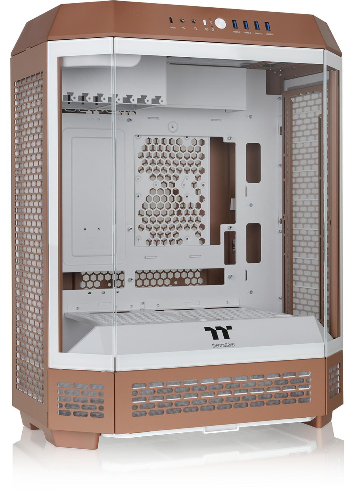 Thermaltake The Tower 600 computerbehuizing Mocha Mousse
