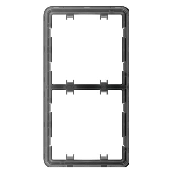 Ajax Frame (2 seats) vertikal LightSwitch Jeweller (83430.141.NC)