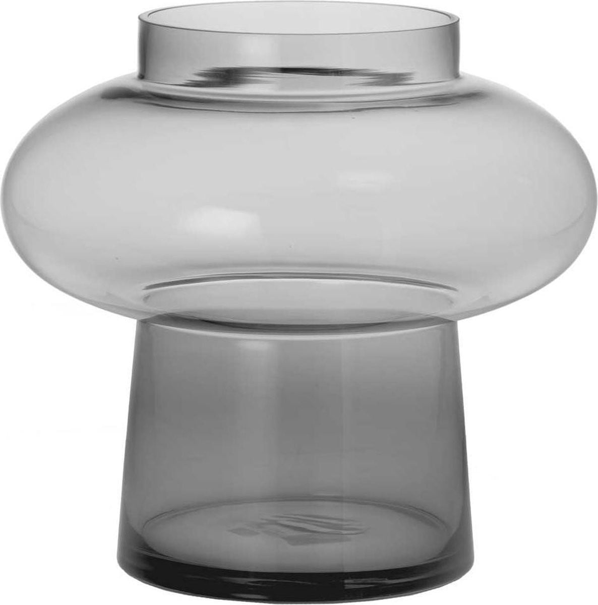 Riverdale Vaas Lune Smoke Grijs 25 cm