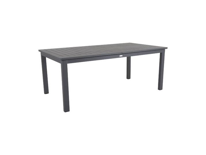 Brafab Table à manger extensible Lomma Anthracite 194-312 cm