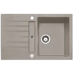 Naber Einbauspüle Corto 780 Schrankbreite 50 cm Granit concrete 1106046
