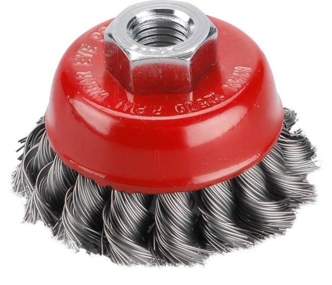 Extol Craft Roterende borstel 17007 met gegolfde draad 65mm M14x2mm S 0-5mm