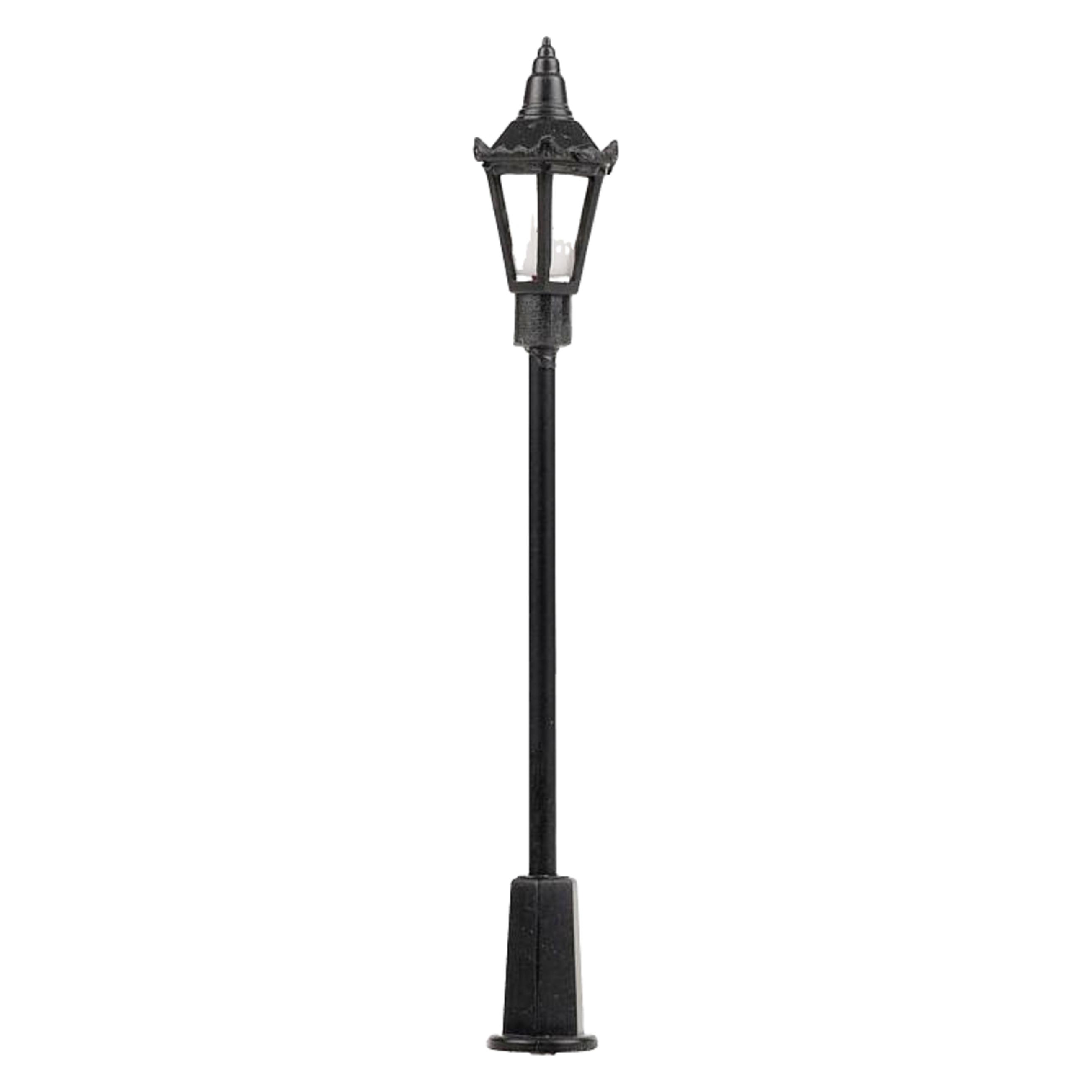 Faller LED-Parklaternen,Sechskantlaterne mit Krone, 3stk (180112)