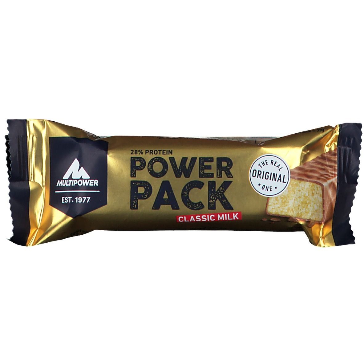 Multipower Power Pack, Classic Milk, Riegel 35 g