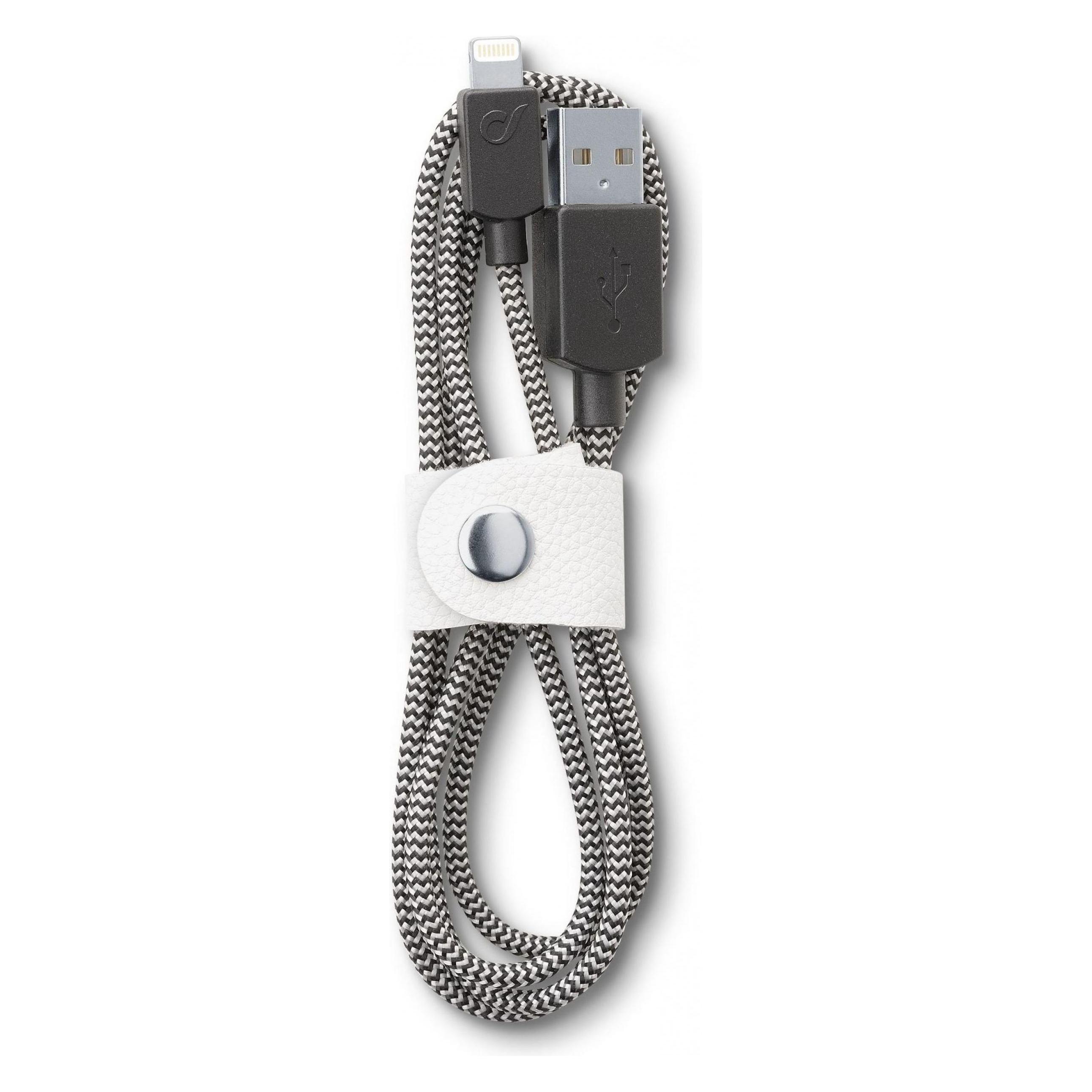 Cellularline Navy (1 m, USB 2.0) (USBDATACMFIFABRIC)