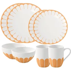 Villeroy & Boch, Geschirrset, Starter-Set 8tlg. Fleur soleil (8 Stk.)