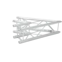 Alutruss QUADLOCK 6082C-19 2-Wege-Ecke 45°, Montage Lichttechnik, Silber