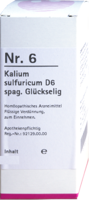 PHÖNIX LABORATORIUM GmbH NR.6 Kalium sulfuricum D 6 spag.Glückselig 50 ml 10965922