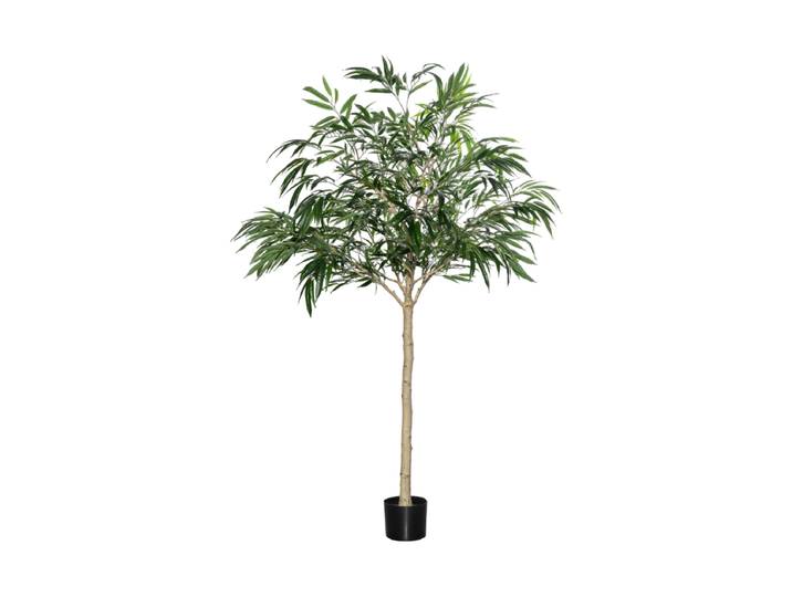 Lebensechte Kunstpflanze „Ficus Aldi Tree XL“, verschiedene Grössen Grün Baq Design