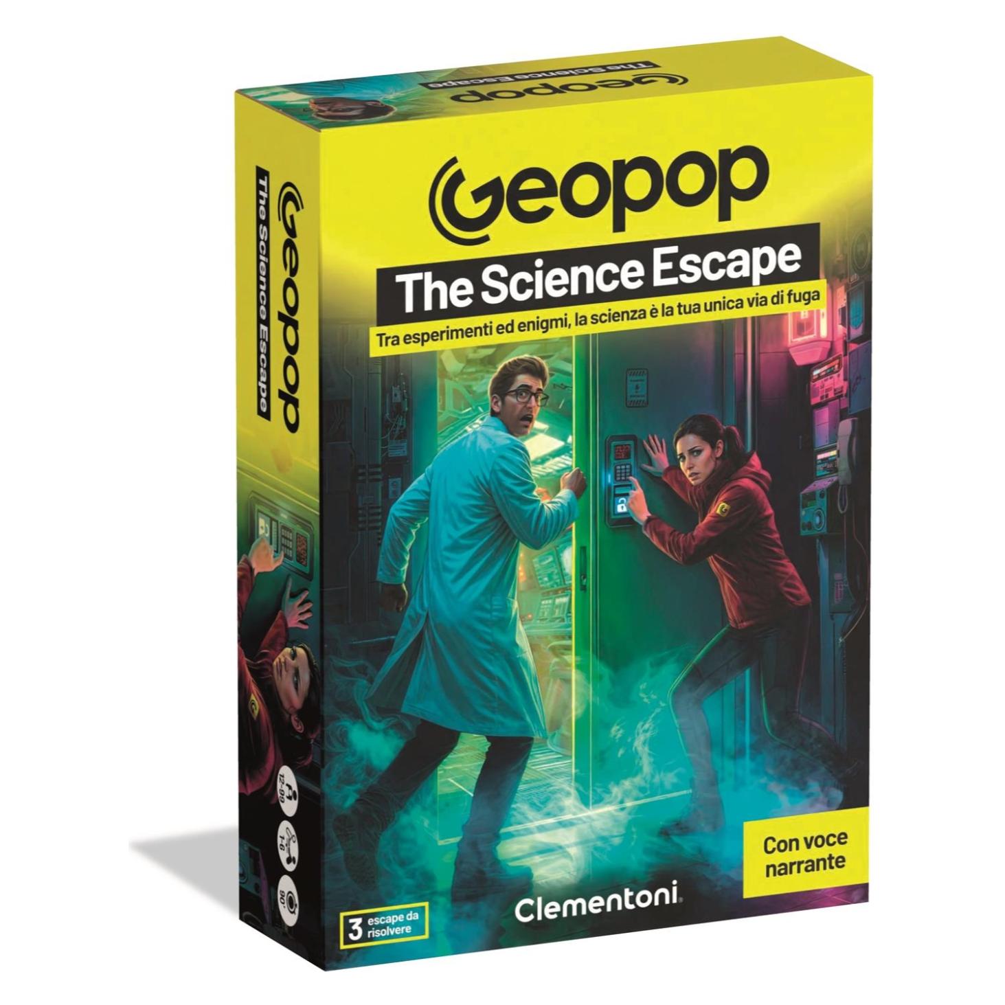 Clementoni GEOPOP - The Science Escape (77195698)