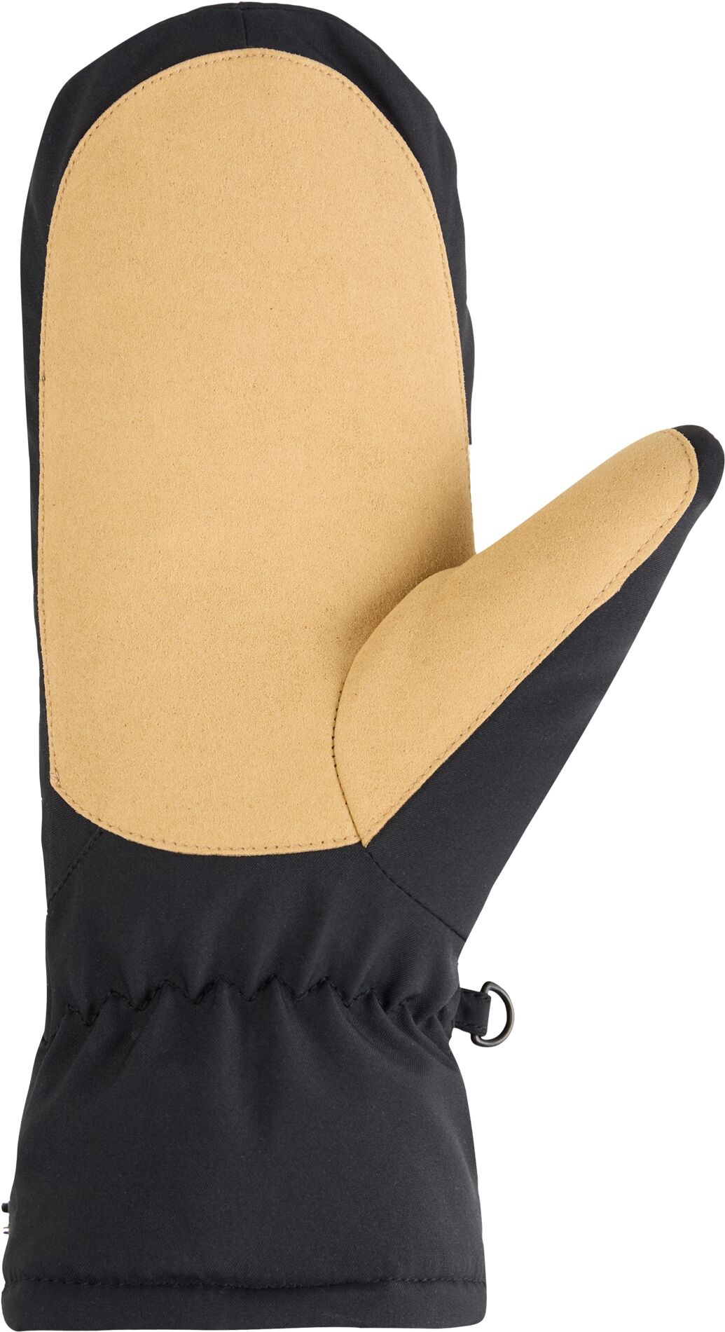 Fäustlinge ZIENER "ISCADA-Z MITTEN glove", Damen, Gr. S, schwarz, Materialmix, Handschuhe Fäustlinge schwarz S