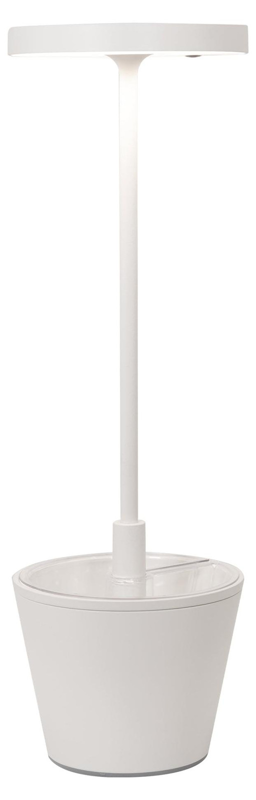 Zafferano Poldina Reverso Led-tafellamp wit