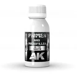 AK White Primer and Microfiller 100 ml