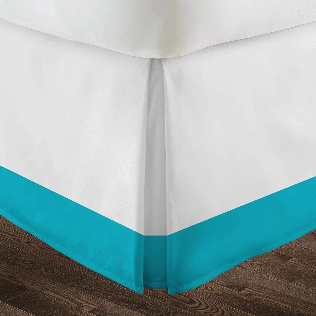 Bedrok Split Corners Bedopmaakset - Turquoise - 91 x 193 cm