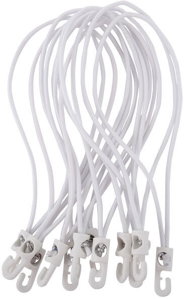 Stairville Spannfix Ã˜ 4mm White 12 pcs.