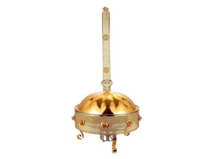 Chafing Dishes-Set for Buffet-Speisenwärmer-Sets Buffetherd Speisenwärmer aus Edelstahl for Partys, Buffets, mit komplettem Set for Hochzeiten(8L)