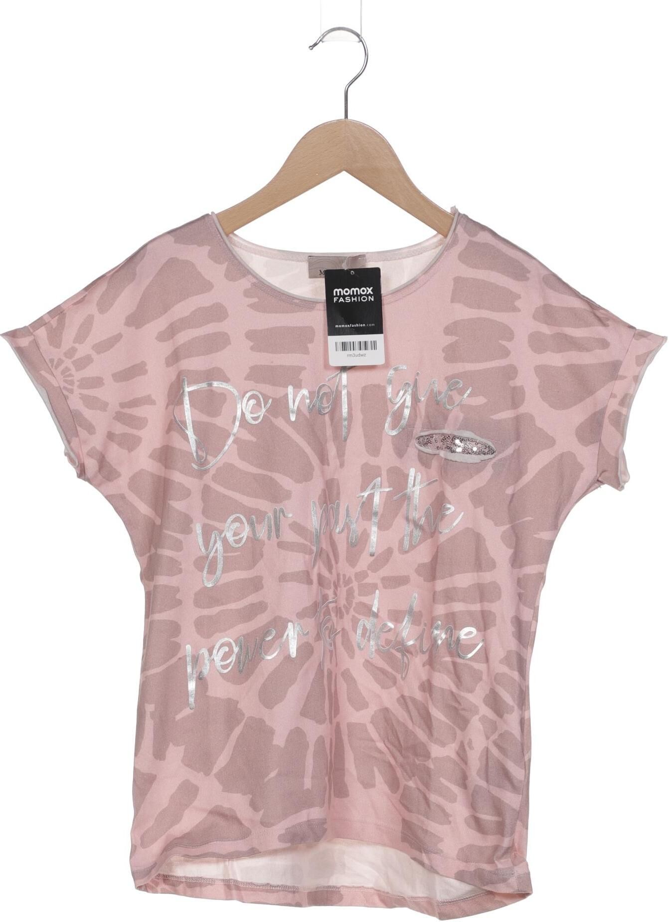 Mandarin Damen T-Shirt, Pink, Gr. EU 34, Baumwolle - Second Hand