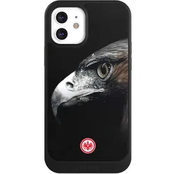 Nivocase Hülle für Apple iPhone 12 Handyhülle NIVOcore Case Schwarz Europameisterschaft Eintracht Frankfurt (Apple iPhone 12), Smartphone Hülle, Schwarz