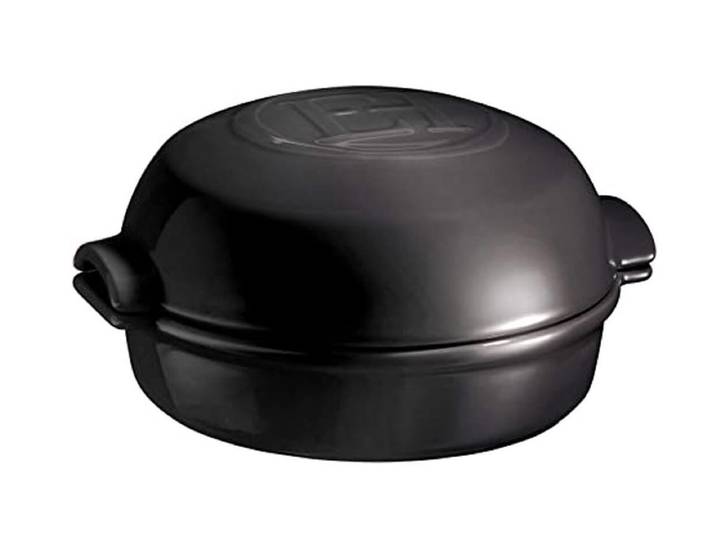 Emile Henry Cheese baker grau