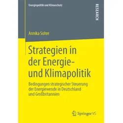 Strategien in der Energie- und Klimapolitik, Fachbücher von Annika Sohre