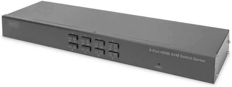 Digitus Switch KVM HDMI Desktop 8 porte Single View (DS-12910)