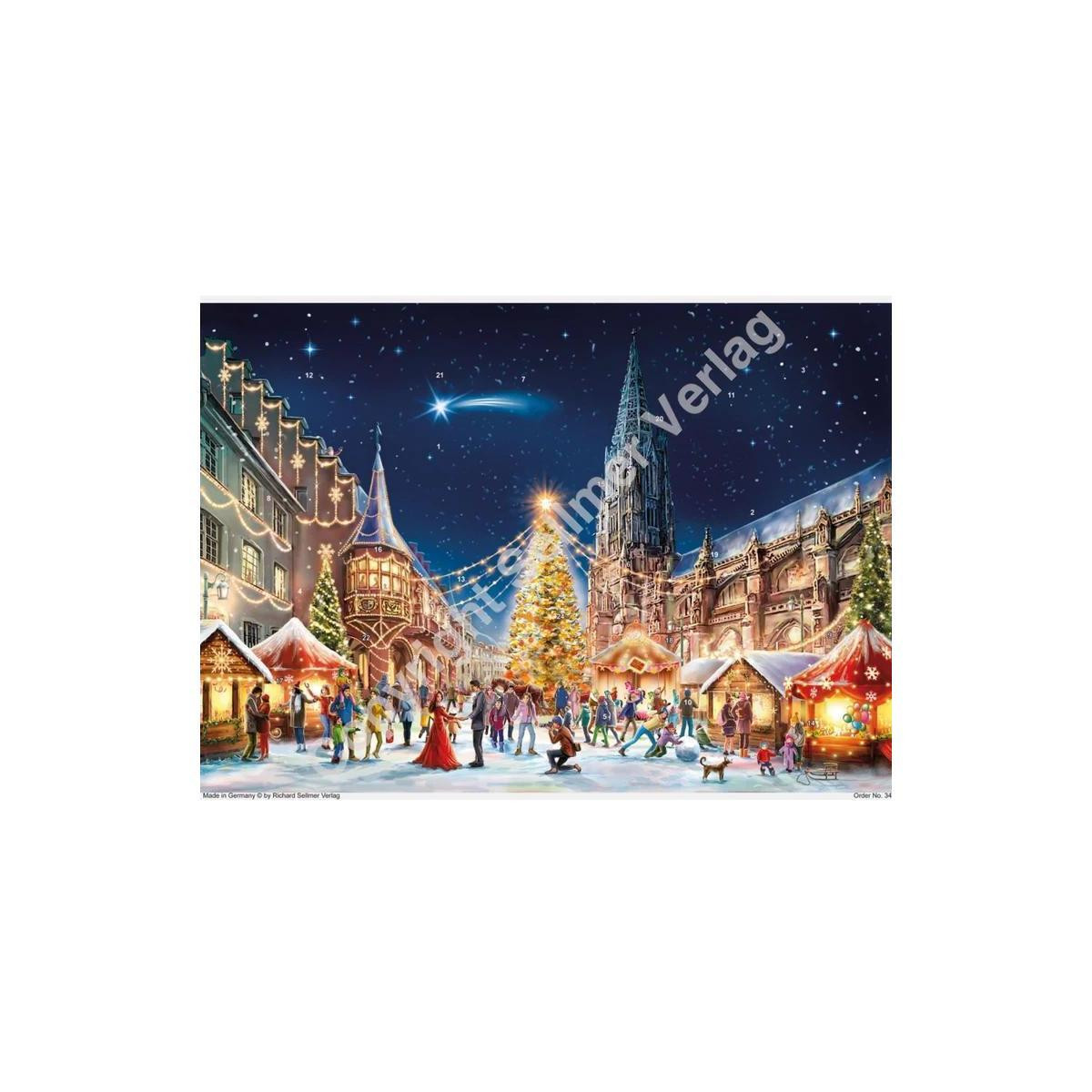 Adventskalender Freiburg van Richard Sellmer Verlag voor volwassenen