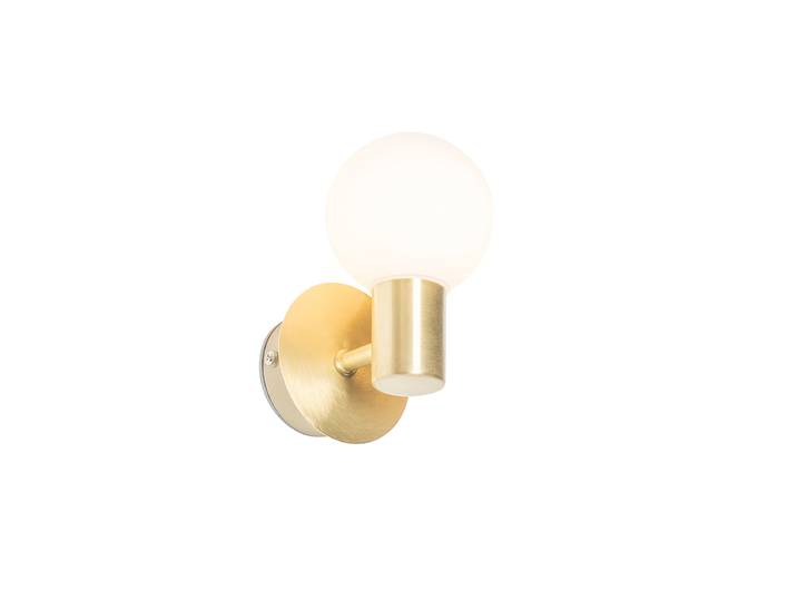 Applique murale moderne dorée IP44 - Cederic Up