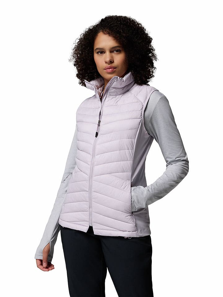 Columbia Steppweste "Powder Pass III" in Lila - L