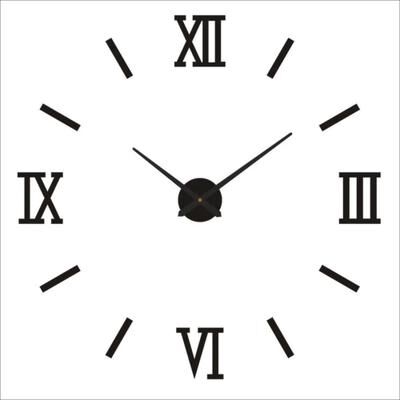 Uplift Picks Large DIY 3D Wall Clock Modern Acrylic Mirror Decor Clock 26 3d 37 Inch (90cm)