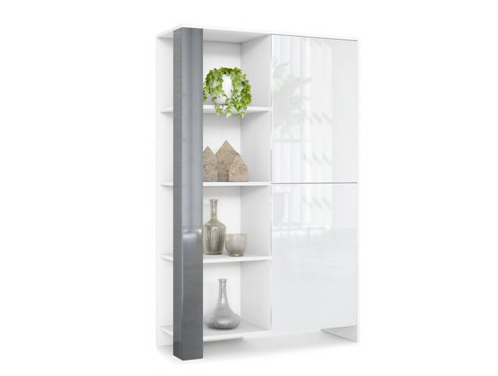 HIGHBOARD Canto Grau Hochglanz