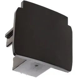 Deko-Light Zubehör für 3-Phasen-Schienensystem D LINE - Endkappe, Schwarz D-710068