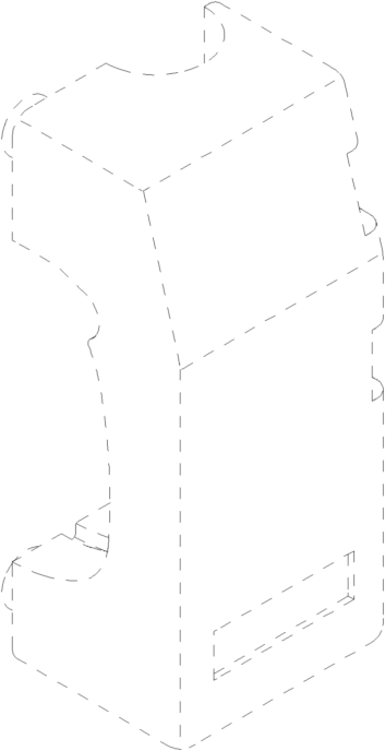 Dornbracht Einbaukasten 2-tlg. Zent 09111101290