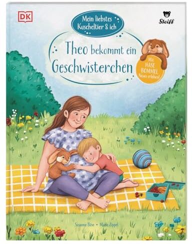 Susanne Böse - Mein liebstes Kuscheltier & ich. Theo bekommt ein Geschwisterchen: Mit Hase Bommel werde ich groß! Mutmach-Geschichten für Kindergartenkinder in Kooperation mit Steiff. Für Kinder ab 3 Jahren - Preis vom 18.10.2026 15:28:09 h