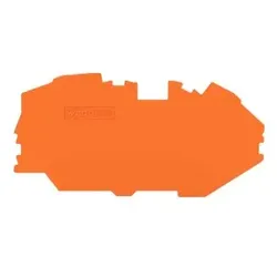 Wago 2216-7692 Abschluss- und Zwischenplatte,1 mm dick,orange 22167692  - 20 Stück