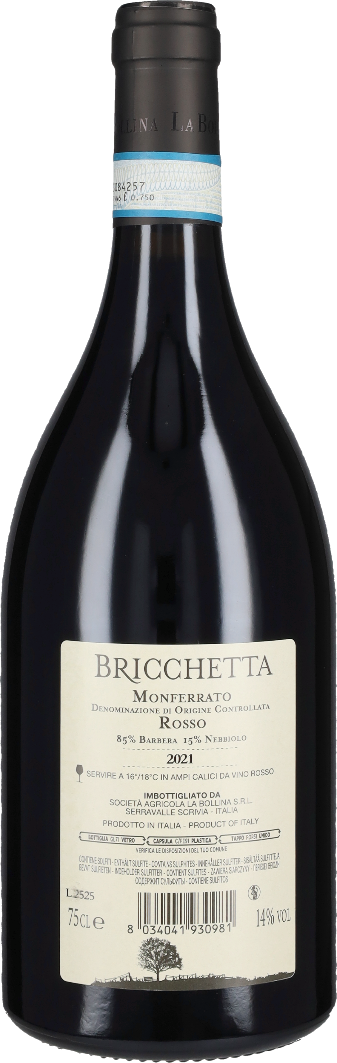La Bollina 'Bricchetta' 2021