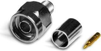 VARIA Group N-connector hexagonaal krimpklem voor HDF200-kabel coaxiale connector