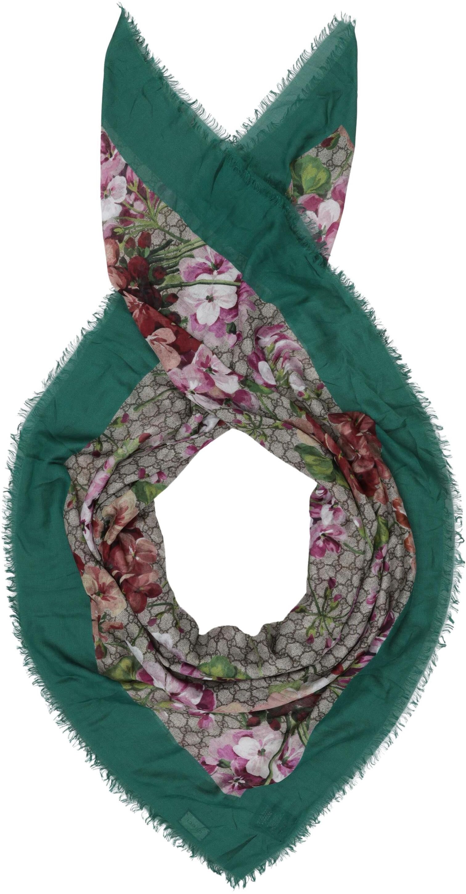 Gucci Damen Schal oder Tuch, Grün, Modal / Seide - Second Hand
