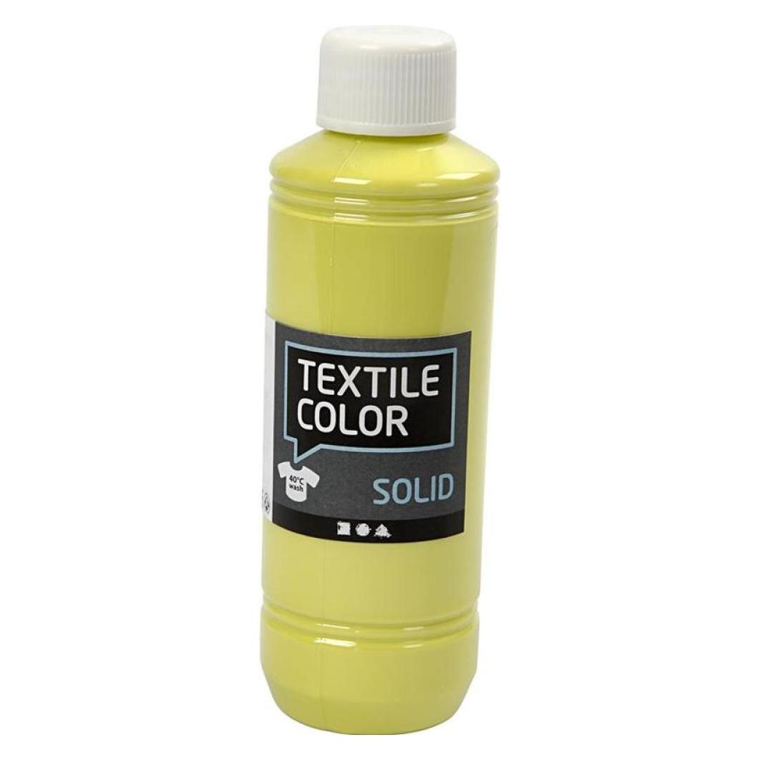 Creativ Company Textile Color Deckende Textilfarbe - Kiwi, 250 ml (250 ml) (34617)