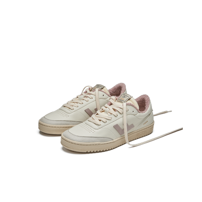 Sneaker FLAMINGOS LIFE "STADION", Damen, Gr. 37, beige (gesso mauve), Textil, Schuhe Sneaker