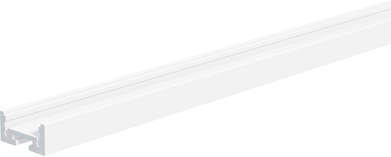 EVN Lichttechnik Alu-Profil extra flach 200cm weiss APXSW200 ; evn_lichttechnik)