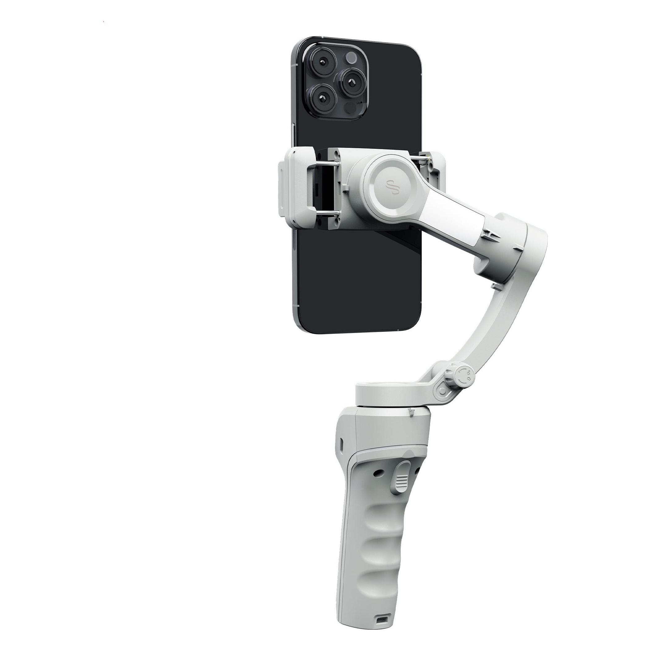 Selencia Gimbal-Stabilisator mit LED-Beleuchtung und Stativ (SH00090877)