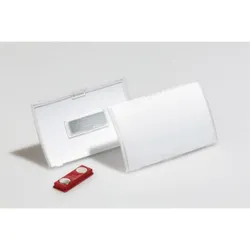 DURABLE Standard Namensschilder Magnet 5,6 x 9 cm PVC (Polyvinylchlorid) 25 Stück