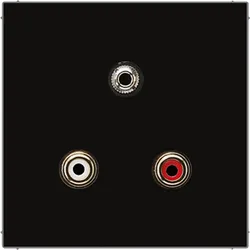 Jung Multimedia-Anschluss sw MA LS 1011 SW