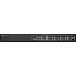 LANCOM GS-2426P Rackmount Gigabit Managed Switch, 24x RJ-45, 2x RJ-45/SFP, 185W PoE+