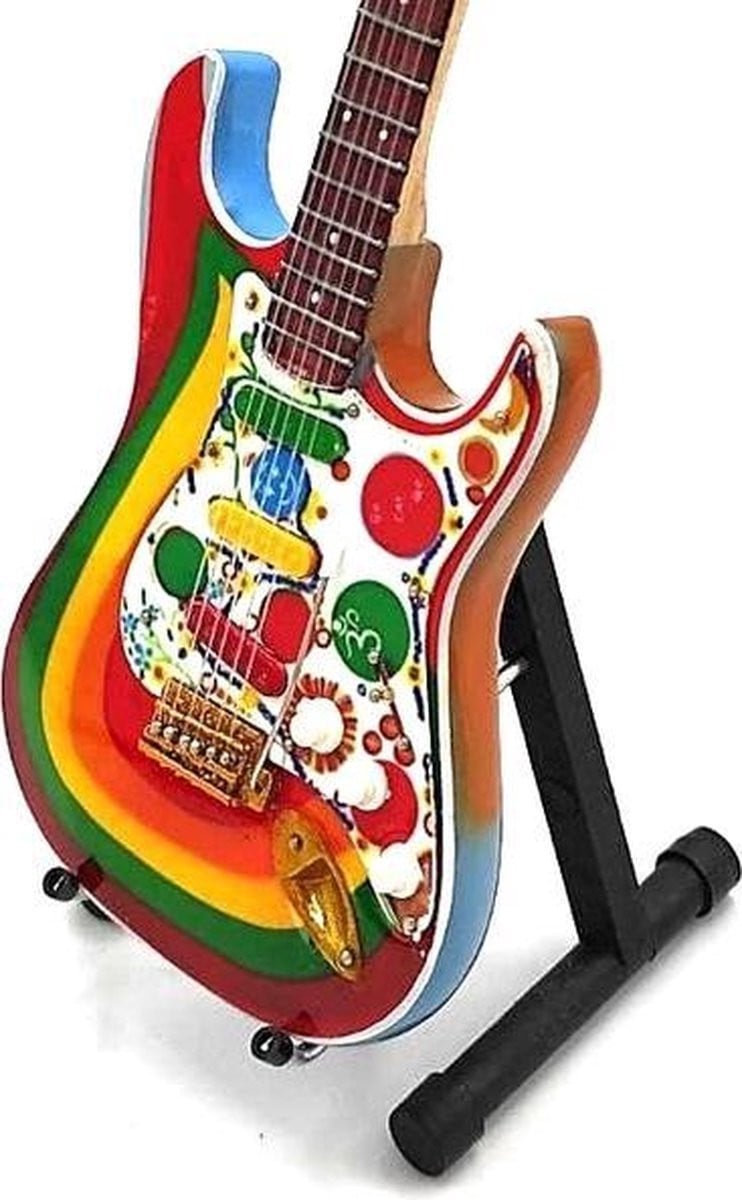 Miniatuur gitaar George Harrison The Beatles Rocky